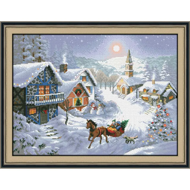 New Handicraft Cross Stitch Living Room Diy Material Package Image - Shop at LoveMi