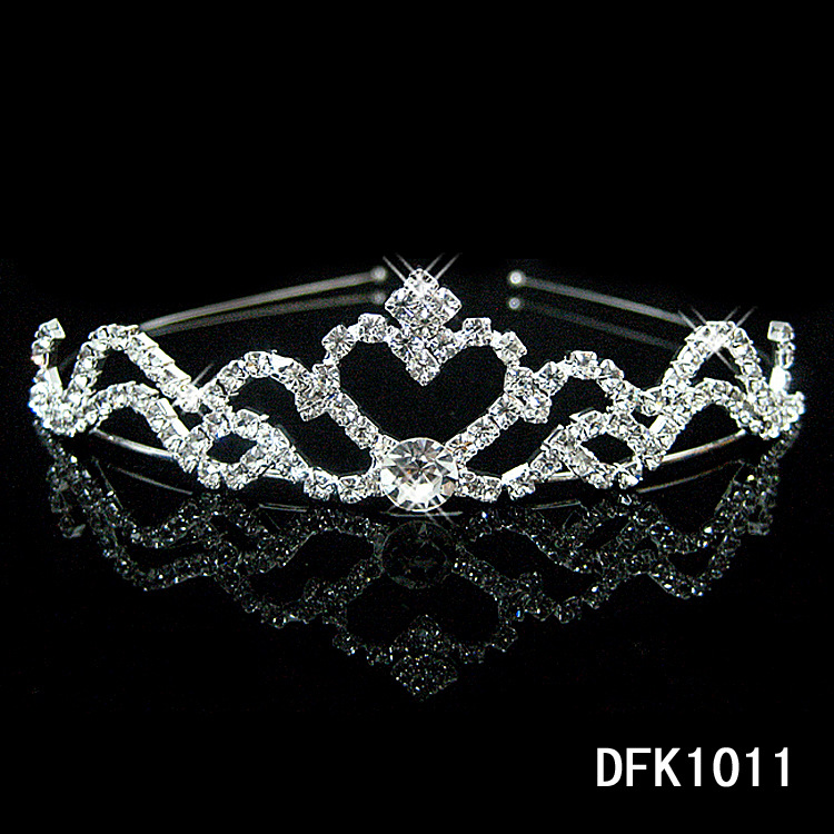 Headband Handmade Alloy Inlaid Diamond Wedding Accessories Dfk1011 - Shop at LoveMi