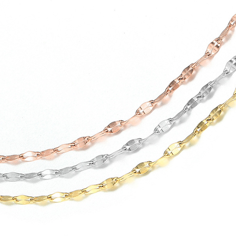 Fashion Stainless Steel Double-Layer Clavicle Chain