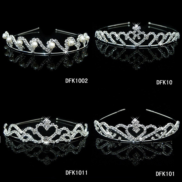 Headband Handmade Alloy Inlaid Diamond Wedding Accessories