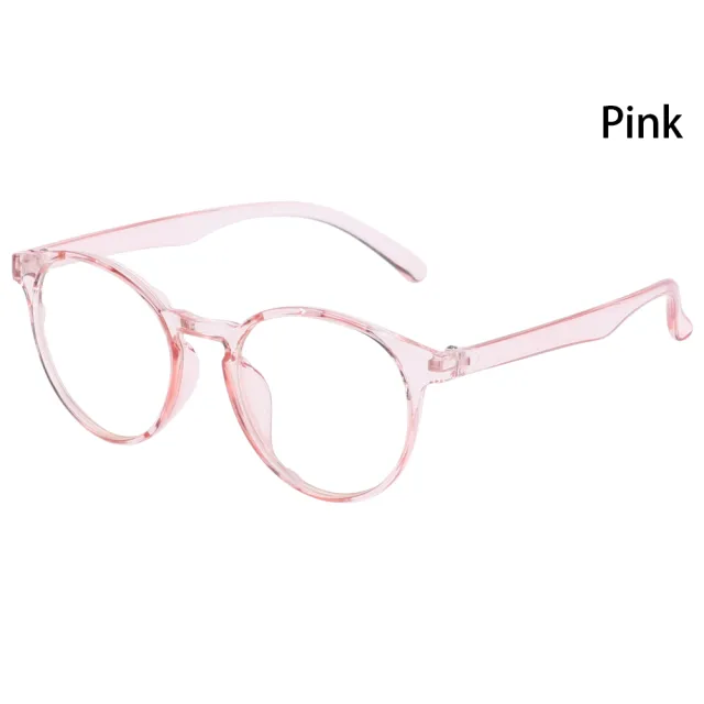 Unisex Fashion Blue Light Blocking Glasses Pink - Shop at LoveMi