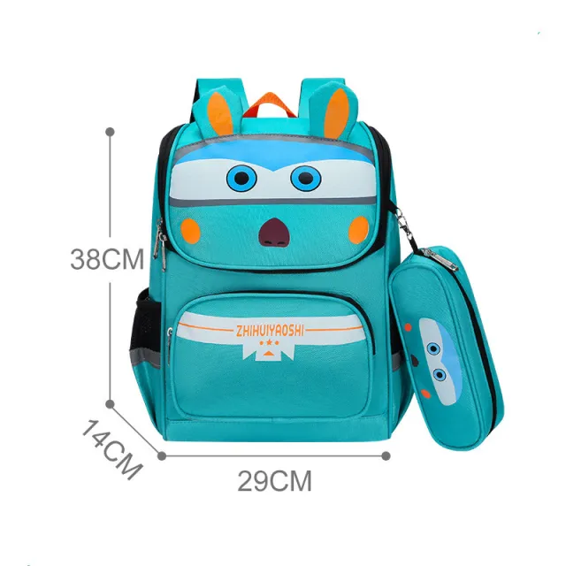 Children's Backpack For Relieving The Burden And Protecting The Spine Small Azure B - Shop at LoveMi