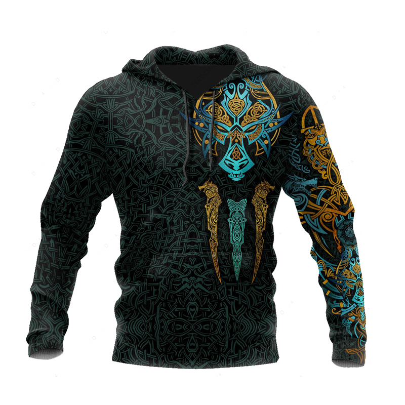 3D Printed Unisex Pullover Casual Sports Sweatshirt