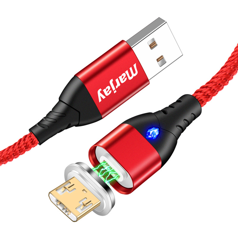 3‑in‑1 Magnetic Charging Cable – Multi‑Function Data Line with Magnetic Absorpti - 第 12/13 張圖片