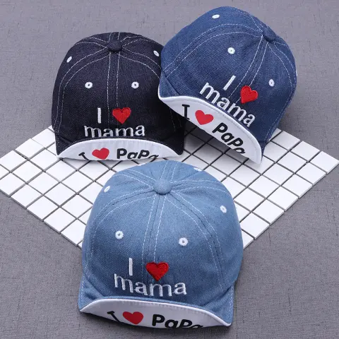 Embroidered Baby Sun Hat Printing Love Sun Hat