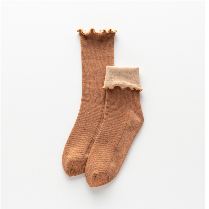 Included toffee socks, one pair