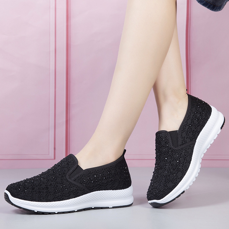 Flat-bottomed Casual Sports Elderly Mother Shoes
