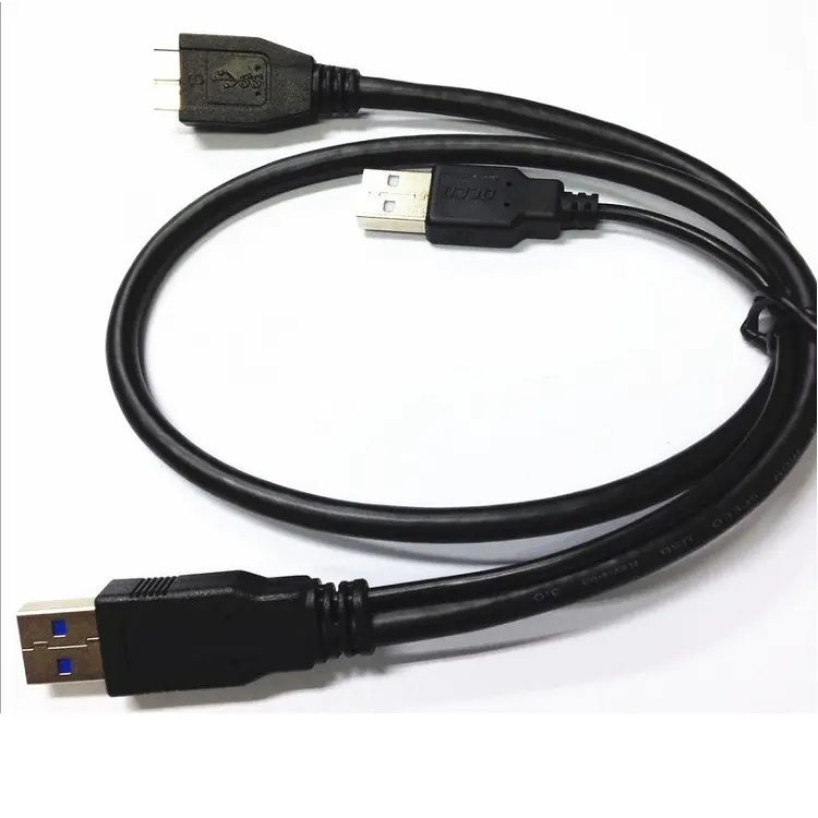 Mobile Hard Disk Data Cable Double Head