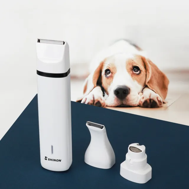 Electric Hair Clippers For Dogs and Electric Nail Clippers For Cats White - Shop at LoveMi