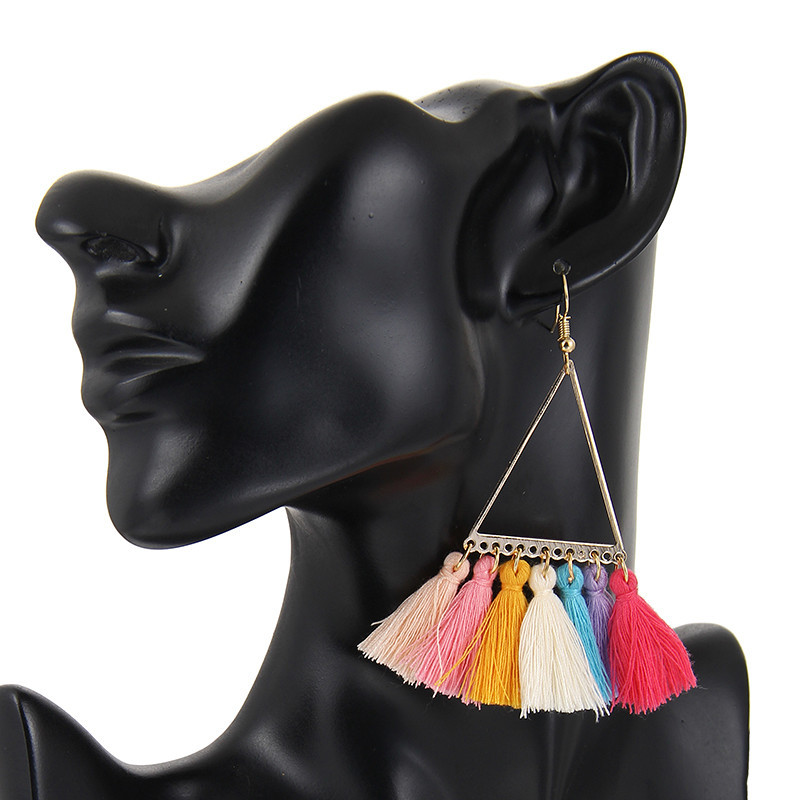 Vintage Tassel Pendant Earring Jewelry