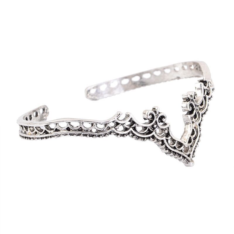 Retro Exaggerated Hollow Pattern Lace Bracelet Bracelet