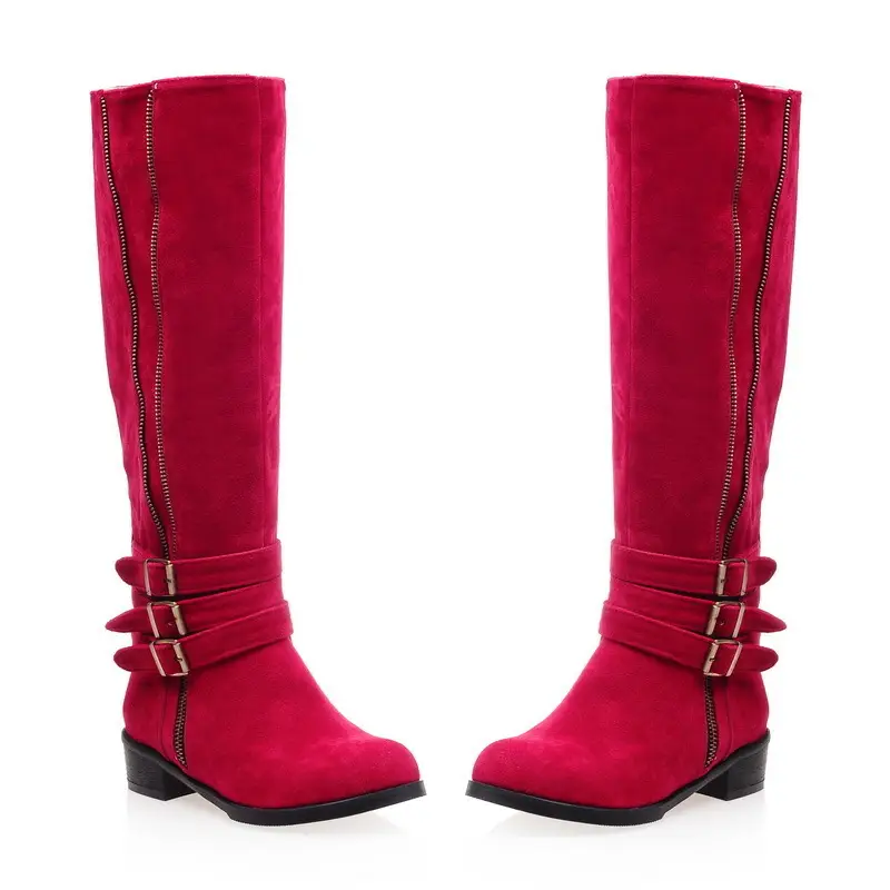 Women's Shoes Tassel Women's Shoes High Heel Thick Heel Fashion High Tube Boots