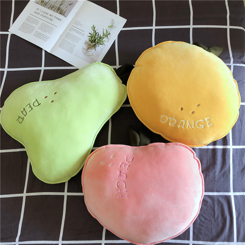Girl Heart Fruit Juicy Peach Avocado Strawberry Orange Plush Toy