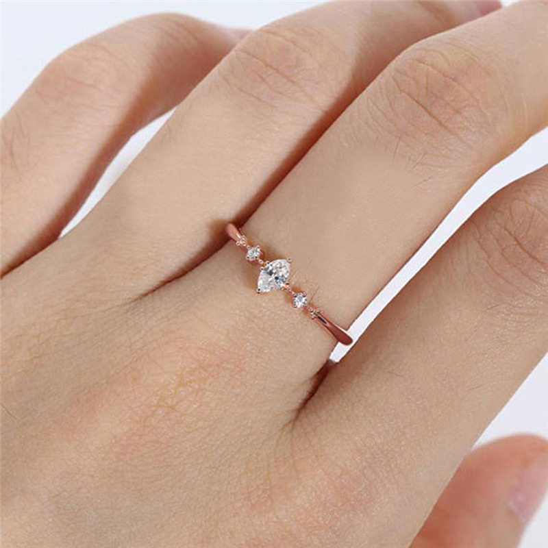 14k Gold Plated Snowflake Diamond Ring