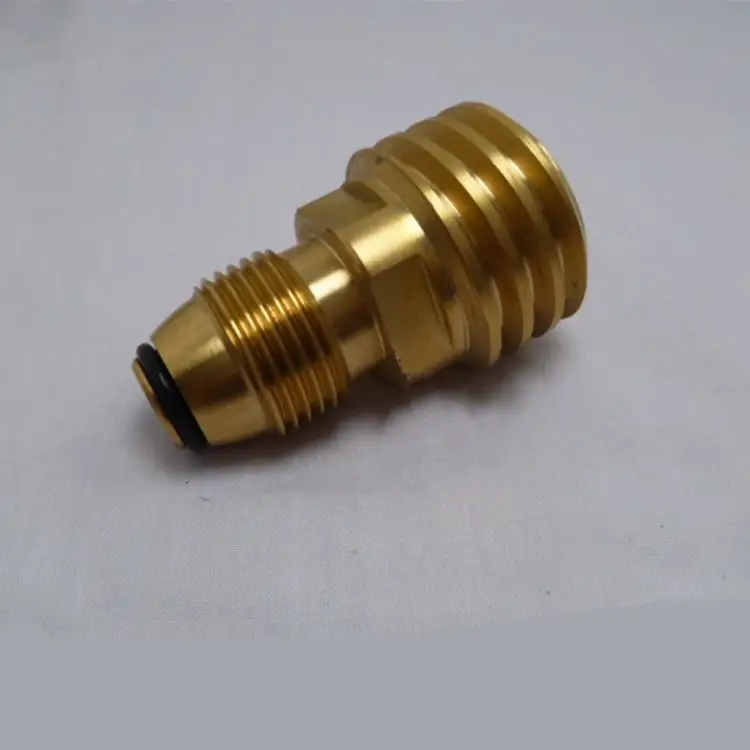 Taper External Thread Gas Brazier Copper Adapter