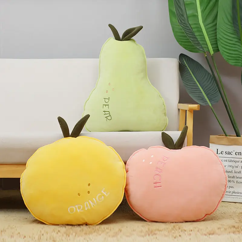 Girl Heart Fruit Juicy Peach Avocado Strawberry Orange Plush Toy