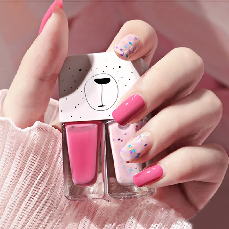Two in One Nail Polish Set Creative Baking Free