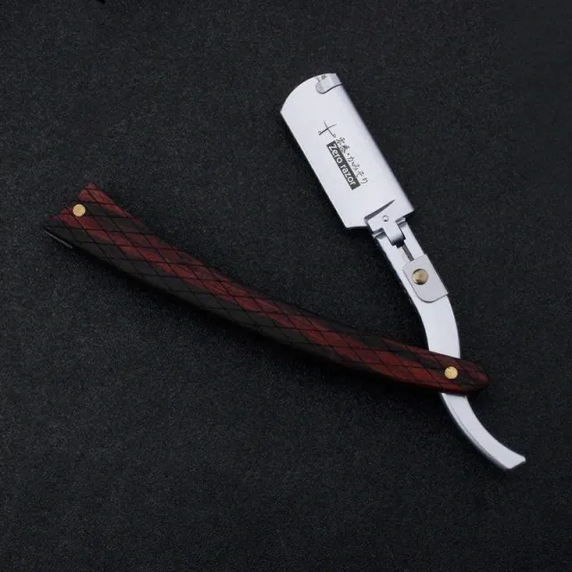 Steel Barber Shop Vintage Razor Shaving Knife Silver - Shop at LoveMi