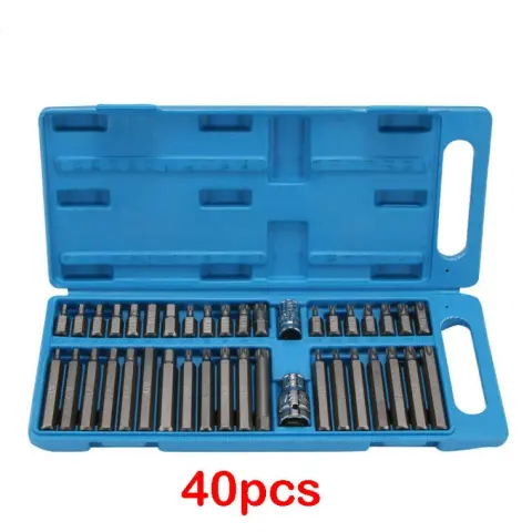 Set of 40 Sets of Hexagonal Bit Head Auto