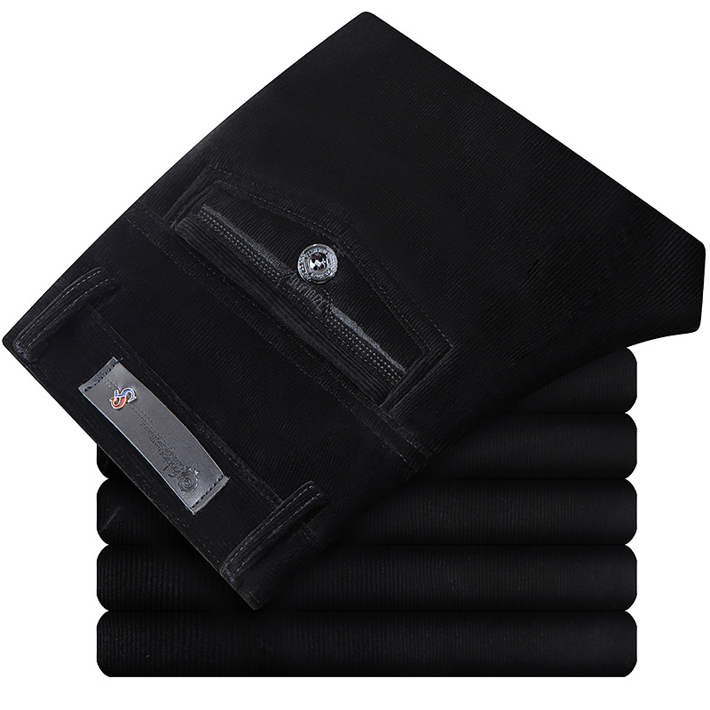 Men's Corduroy Pants Middle-Aged and Elderly Corduroy Casual Pants