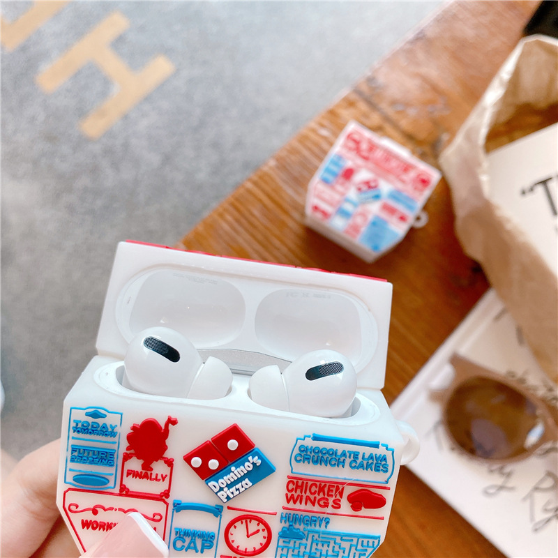 Creative 3D Stereo Pizza Headphone Cover - Image 3