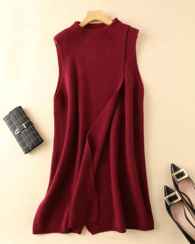 Yuansu Street Chaozhou People's Pullover Knitted Vest