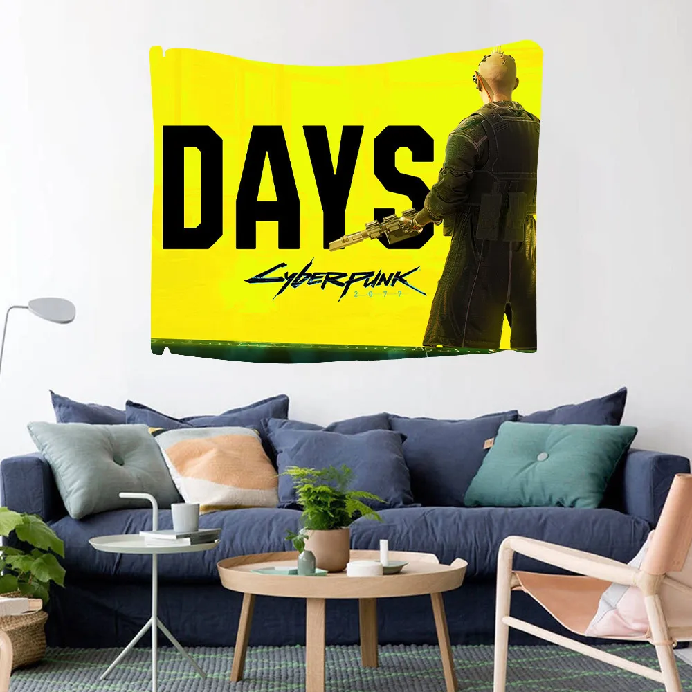 Tapestry Wall Cloth Background Digital Printing Bedroom Tapestry Room Decoration - 28 Style