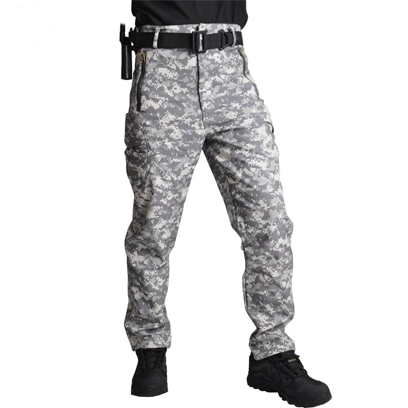 Men's Assault Pants Winter Windproof, Waterproof And Cold Proof