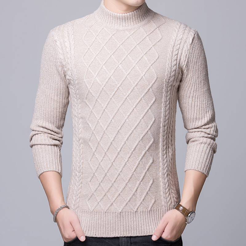 Autumn New Round Neck Long-Sleeved Sweater Thick Winter All-match Sweater