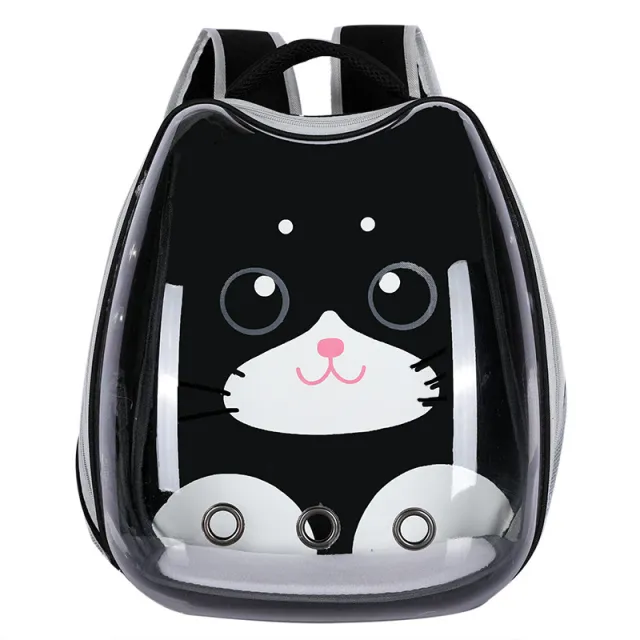 Cat Bag Transparent Outgoing Bag Portable Cat Black - Shop at LoveMi