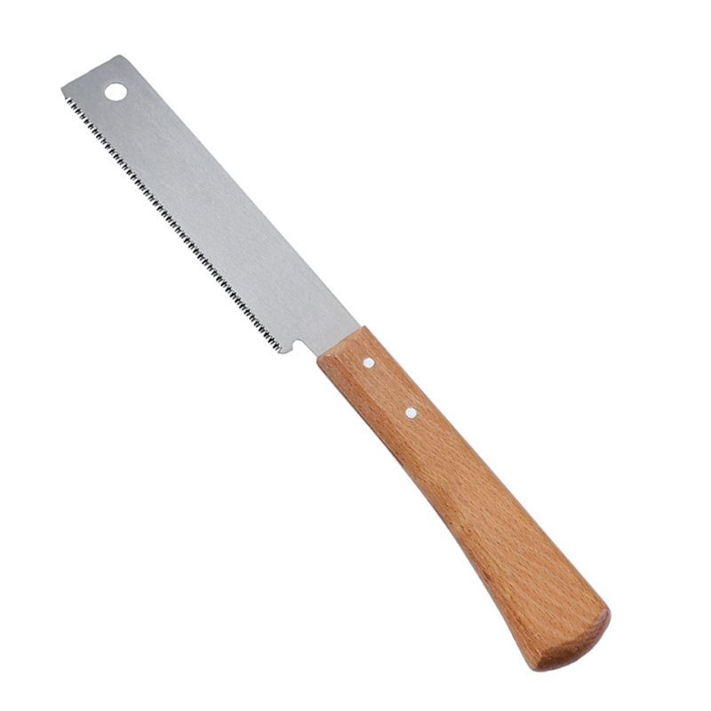 Wooden handle saw