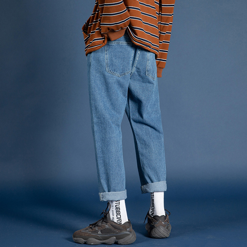 Go With Casual Jeans  Men's Baggy Plus Size