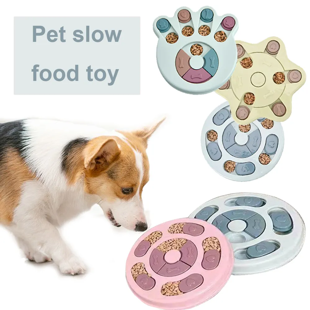 Pet Puzzle Toys Increase Interactive Slow Dispensing