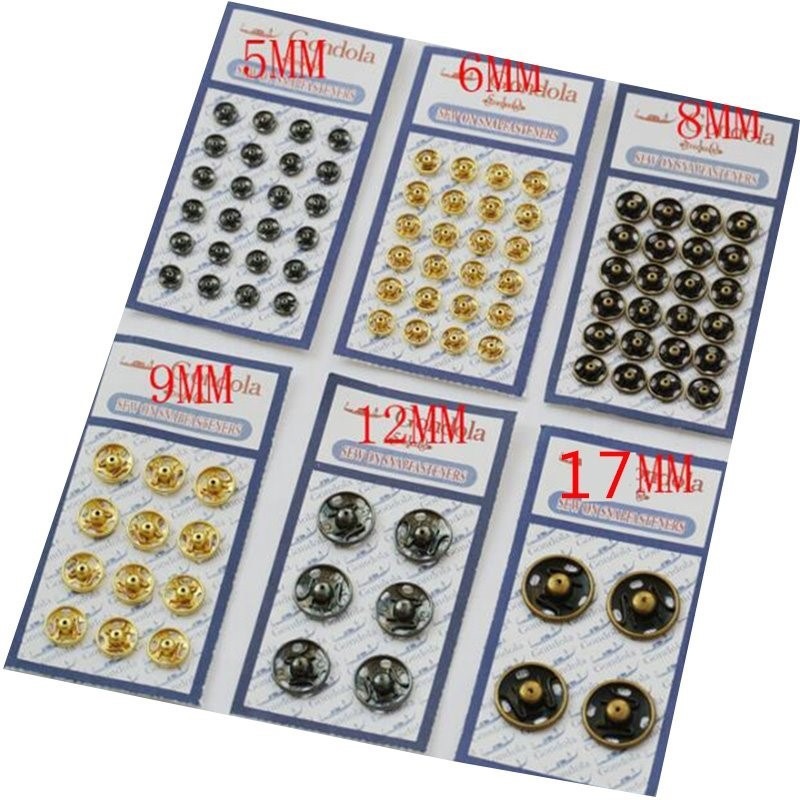 Metal Concealed Female Golden Small Buttons Clothes