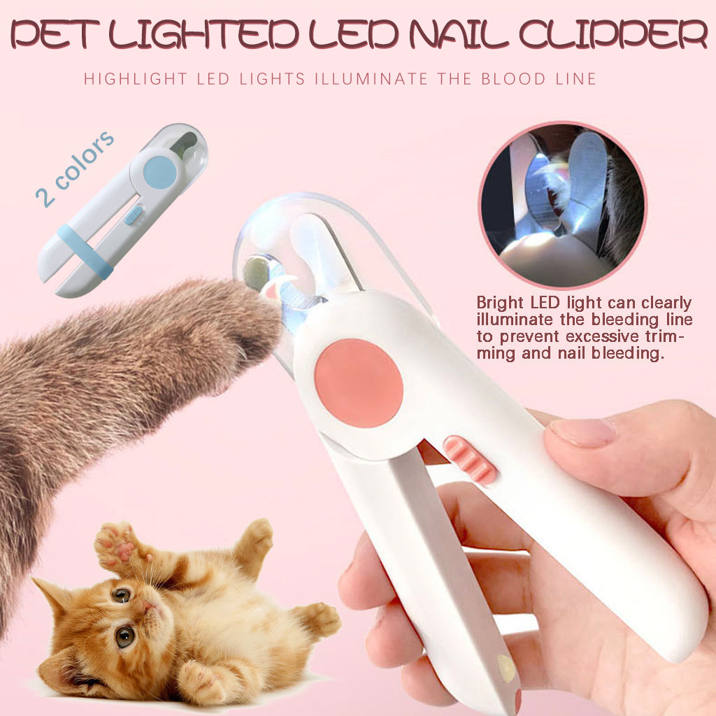 Amazon.com: Pawsibility - Reinvented Pet Nail Clippers for Your Pal - USB  Rechargeable LED Light for Bloodline | Razor Sharp and Durable Blade | Vets  Recommended Trimming Tool for Dogs and Cats