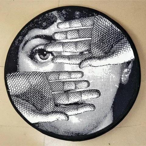 Carpet Circular Living Room Doormat Face Decoration