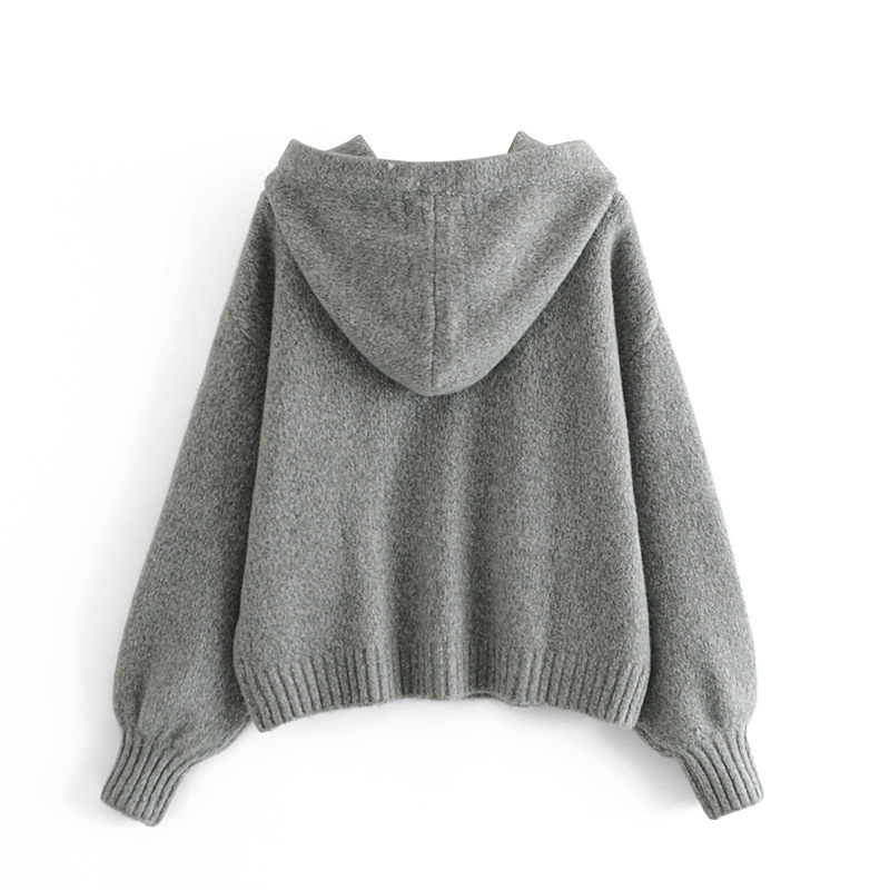 Lazy Style Solid Color Pullover Women's Sweater
