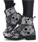 Amazing Skulls Women'S Boots 4