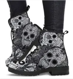 Amazing Skulls Women's Boots - Amazing Skulls Women'S Boots 3 - View 1