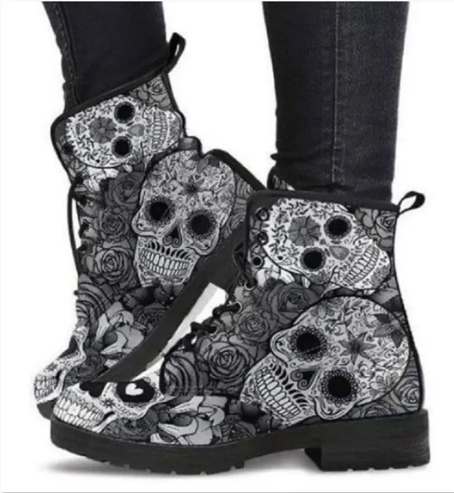 Amazing Skulls Women's Boots Amazing Skulls Women'S Boots 3 - Shop at LoveMi
