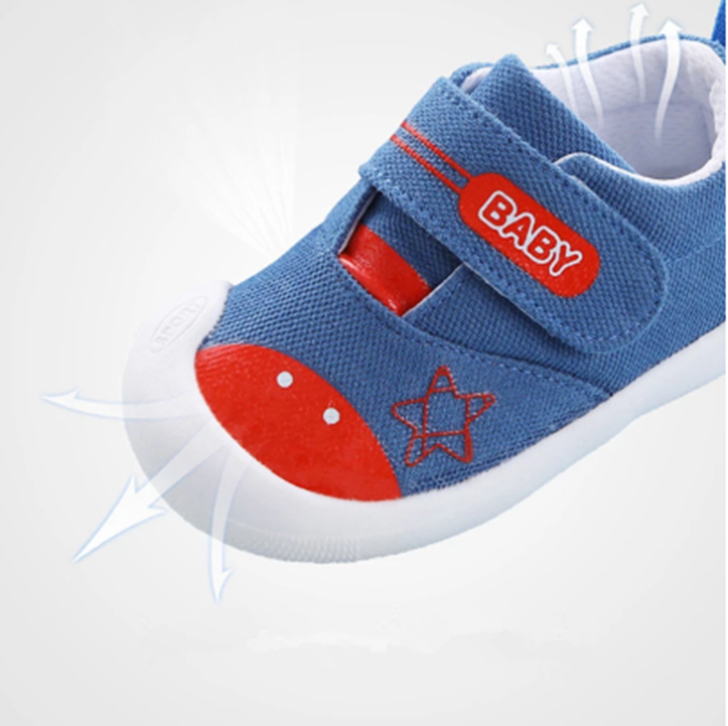 Baby Walking Shoes with Soft Cotton Soles are Non-slip — view 3