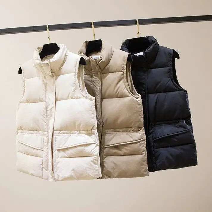 Down Cotton Waistcoat for Women's Autumn