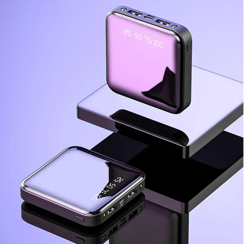 Mirror Power Bank Large Capacity Mobile Supply