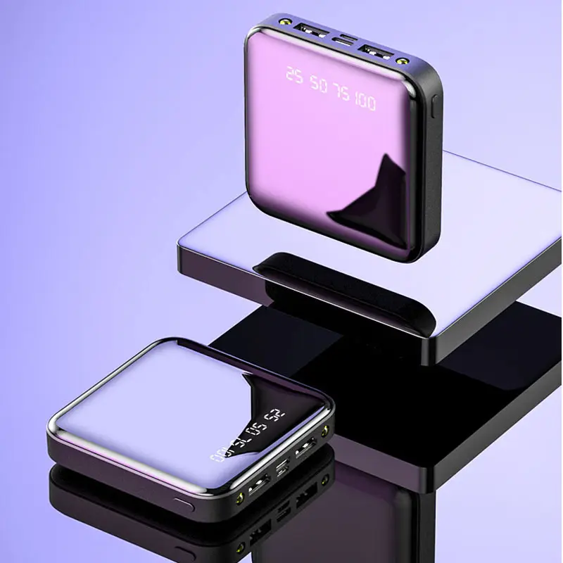 Mirror Power Bank Large Capacity Mobile Supply