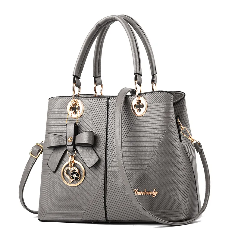 Retro fashion handbag - Gery