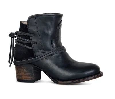 Medium Heel Thick Heel Boots Retro Knight Boots Large Women's Boots Black - Shop at LoveMi
