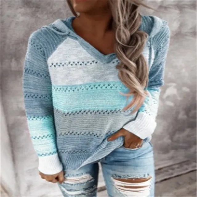 New Sweater Pullover in Autumn and Winter Sky Blue - Shop at LoveMi