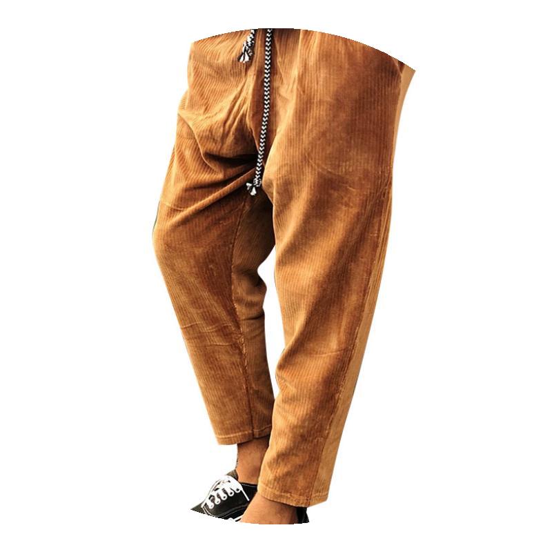 Men's Sports Casual Cropped Pants Street Overalls