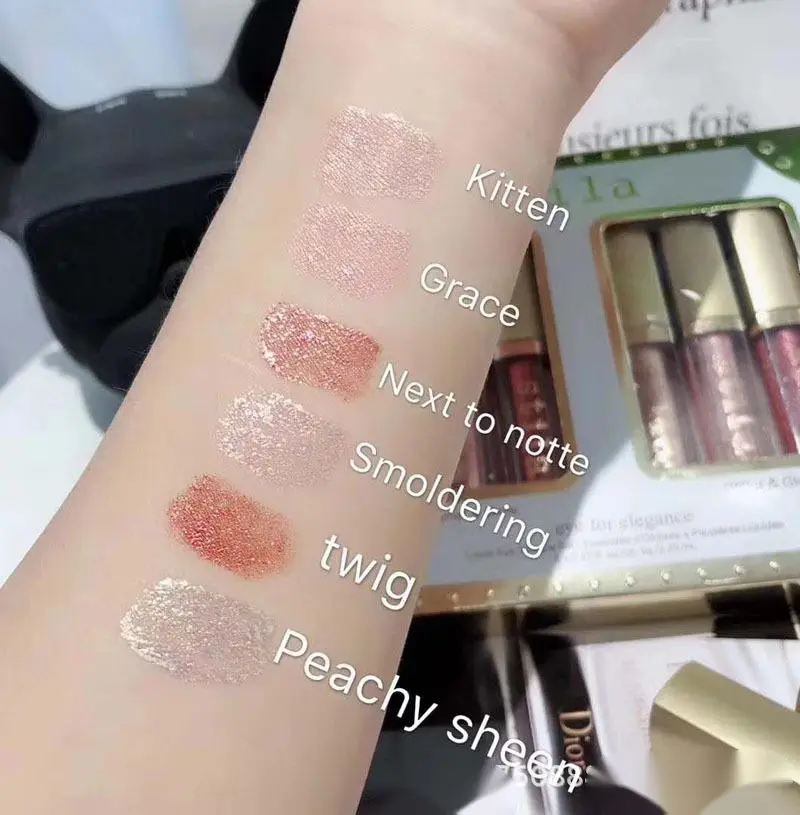 6 Eyeshadow Pearl Shiny Silkworm Pen
