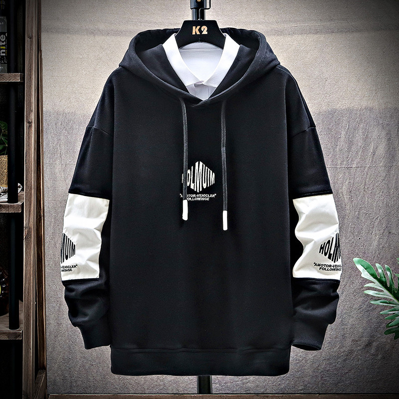 Korean Style Trendy Boys Hooded Jacket Sweater